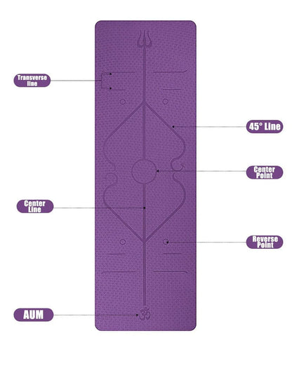 Position Line™ - Anti Slip Yoga Mat